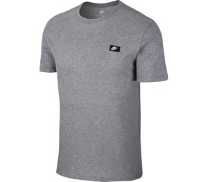 Nike Sportswear Lbr Shoebox Heren T-Shirt zilver