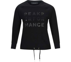 Peak Performance Ground Crew Dames Sweatshirt zwart