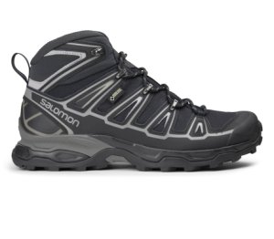 Salomon - X Ultra Mid 2 GTX men's hiking shoes (black/grey) - EU 41 1/3 - UK 7,5