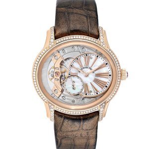 Audemars Piguet MOP Diamonds 18K Rose Gold Millenary 77247OR Women's Wristwatch 39.5 MM