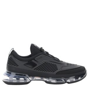Prada Black Cloudbust Air Technical Fabric Sneakers Size EU 44 US 10