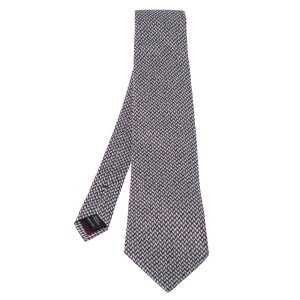 Tom Ford Bicolor Patterned Silk Blend Traditional Tie