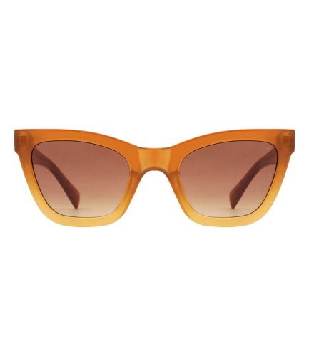 A Kjaerbede Sunglasses big kanye brown transparent