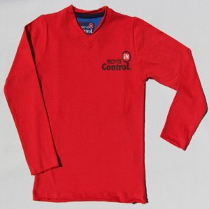 Boys in Control 305 rood shirt