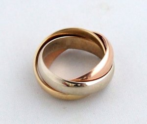 Casio Ocn tricolor ring rosé goud