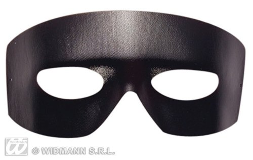 Confetti Zorro masker lederlook