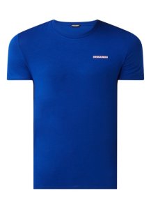 Dsquared2 T-shirt kobalt blauw