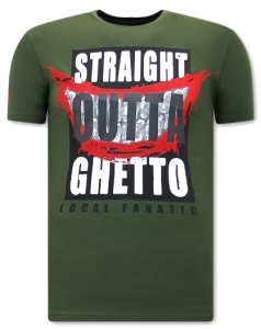 Local Fanatic Coole shirts straight outta ghetto