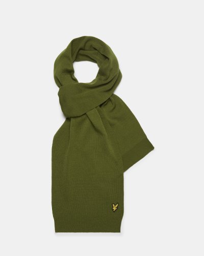 Lyle and Scott Sv911arc sjaal, w485 olive