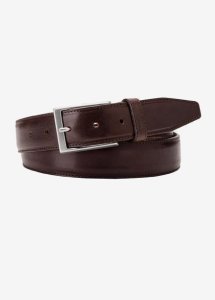 Michaelis Brown leather belt