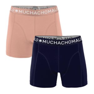 Muchachomalo Boys 2-pack short solid/solid
