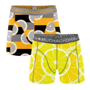 Muchachomalo Boys short 2-pack lemons