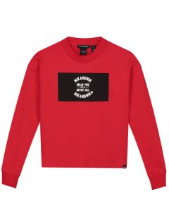 Nik & Nik Sweaters karli sweater rood