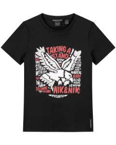 Nik & Nik T-shirt g8-884 taking zwart