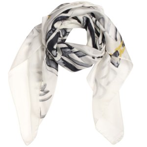 P-Modekontor Dames sjaals 1560400 - stk Wit One size