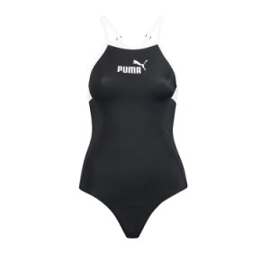 Puma Swim women racerback swimsuit 1p 100000069-200 zwart