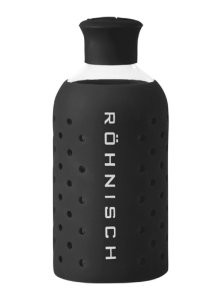 Röhnisch Small glass bottle 599003 zwart