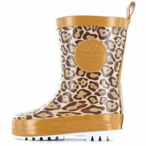 Shoesme Regenlaars rainboot leopard brown