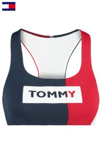 Tommy Hilfiger Bikinitop crop bikini top rood