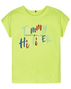 Tommy Hilfiger T-shirt kg0kg05033 geel