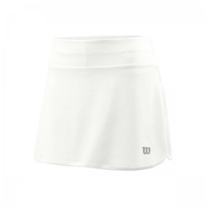 Wilson Tennisrok women training 12.5 skirt white-l