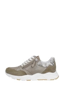 Aqa - Dames Sneakers  - Taupe