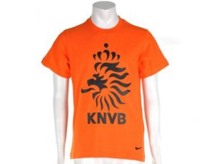 Nike - Dutch Boys Core Tee - Oranje Kindershirts