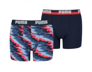 Puma - Boys Glitch Boxer 2 Pack - Jongens Ondergoed