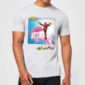 Marvel Deadpool Unicorn Battle T-shirt - Grijs - XS - Grijs