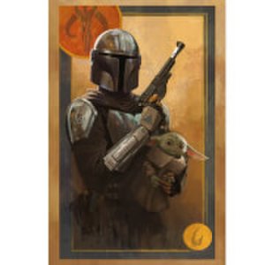 Star Wars The Mandalorian  Tribe of Two  Lithograph by Kayla Woodside