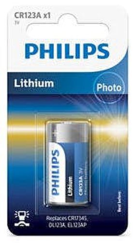 Philips Lithium CR123A 3V 1 stk