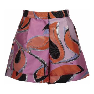 Emilio Pucci - Abstract print shorts