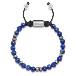 Beaded Bracelet with Lapis and Beads