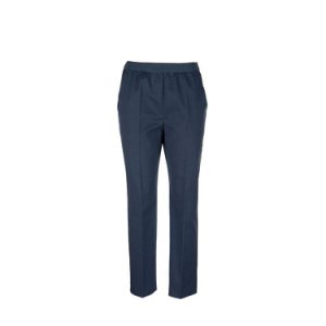 Elasticated Trousers Blue