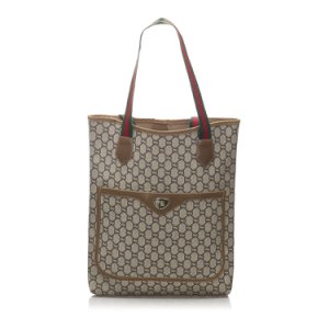Gucci Vintage - Gg supreme web tote bag