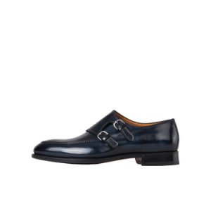 Bontoni - Leather shoes with buckles