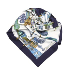 Hermès Vintage - Passementerie silk scarf