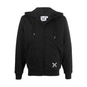 Kenzo - Sport 'little x' zipped hoodie