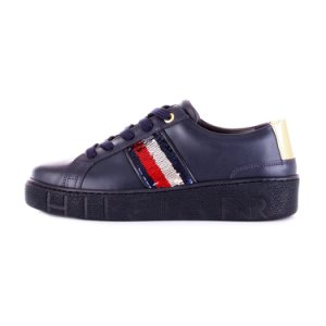 Tommy Hilfiger Fw03704 Trainers Women Blue Navy