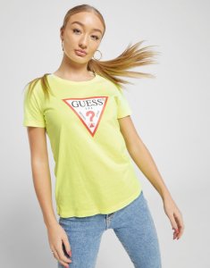 Guess Triangle Logo T-Shirt, Gul