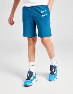 Nike Double Swoosh Shorts Junior, Blå