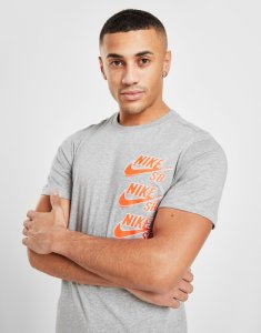 Nike SB 3 Strike T-Shirt Herr, Grå