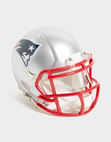Official Team NFL New England Patriots Mini Helmet, Grå