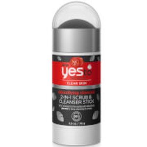 yes to Tomatoes Detoxifying Charcoal 2-in-1 Scrub & Cleanser Stick 70 g