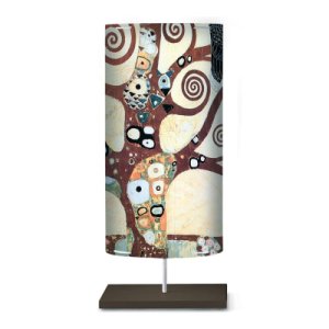 Golvlampa Klimt I med konstmotiv