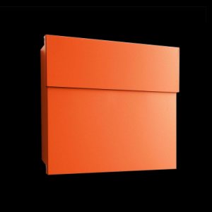 Praktisk design-brevlåda Letterman IV orange