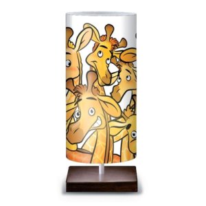 Rolig bordslampa Giraffe