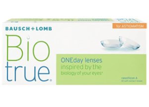 BioTrue BioTrue ONEDay for Astigmatism 30 pack Kontaktlinser