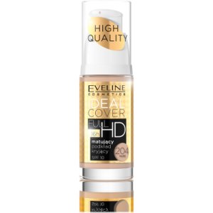 Eveline Ideal Cover Matt &amp; Covering Foundation 204 Nude 30 ml