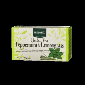 Fredsted Herbal Tea Peppermint &amp; Lemongrass 20 p&aring;sar